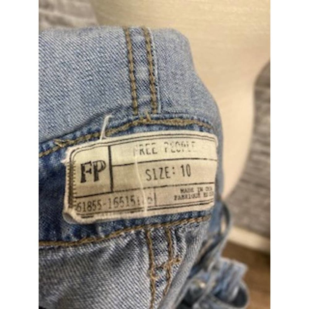FREE PEOPLE SAVANNAH CHAMBRAY JUMPER - Picture 7 of 7